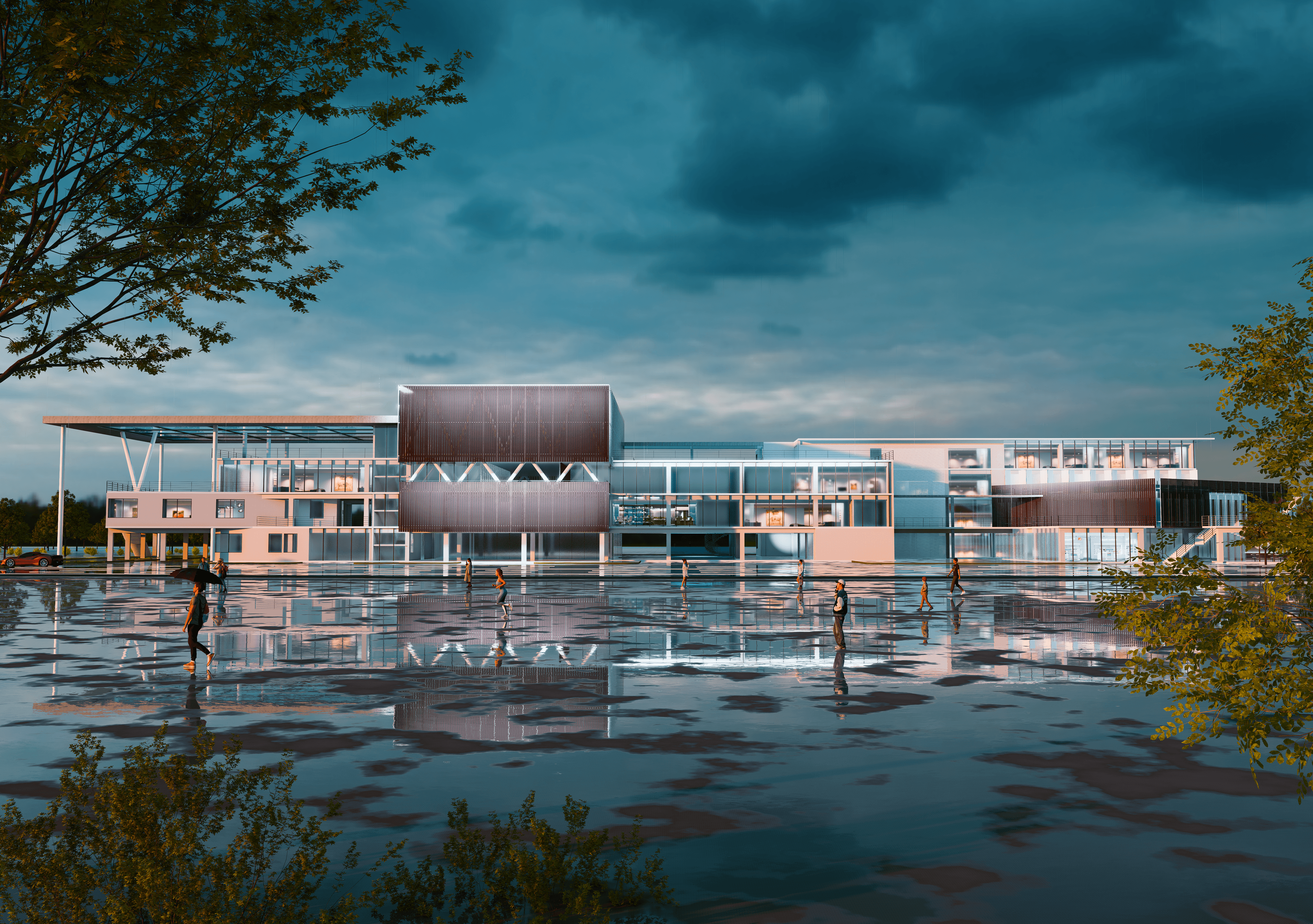 城市邻里中心设计